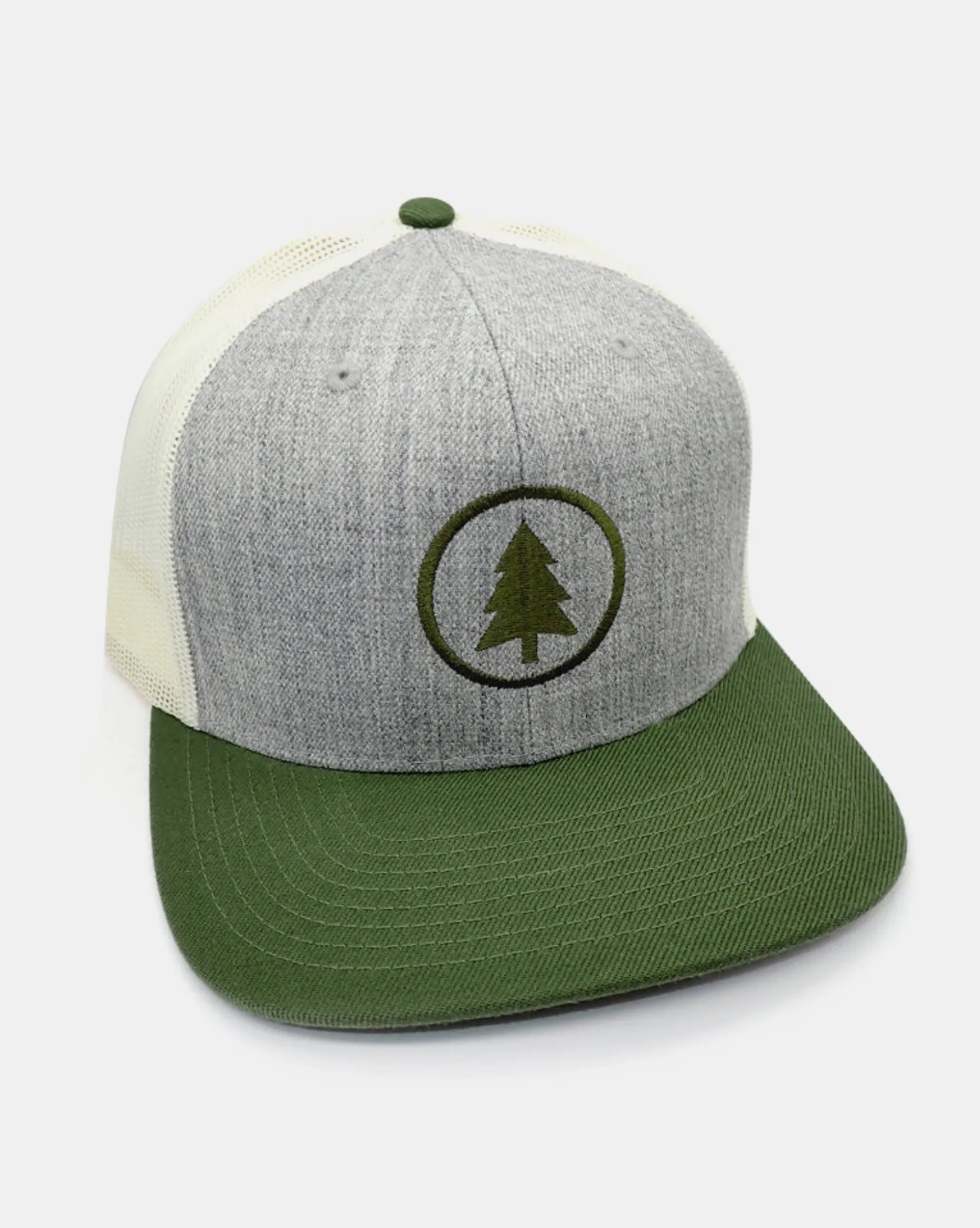 Classic Tree Grey Trucker Hat