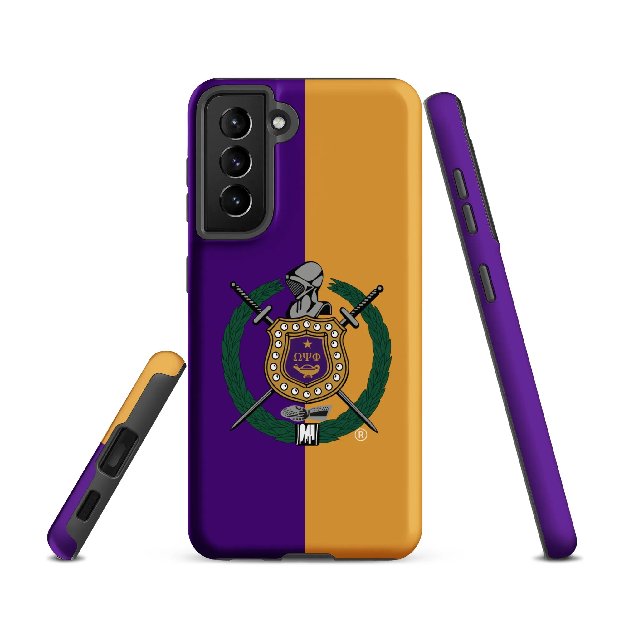 Color Block Omega Shield Samsung Case