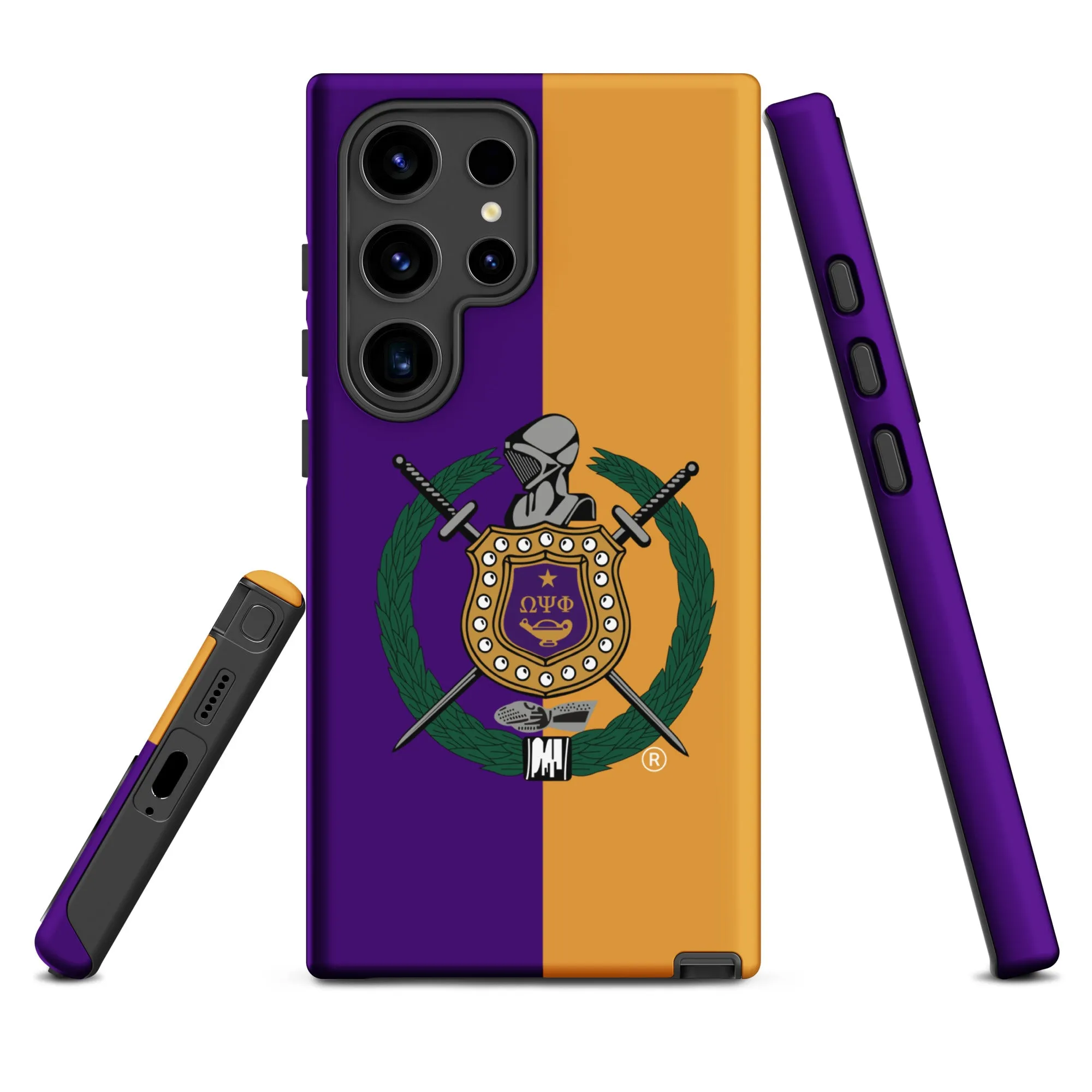 Color Block Omega Shield Samsung Case