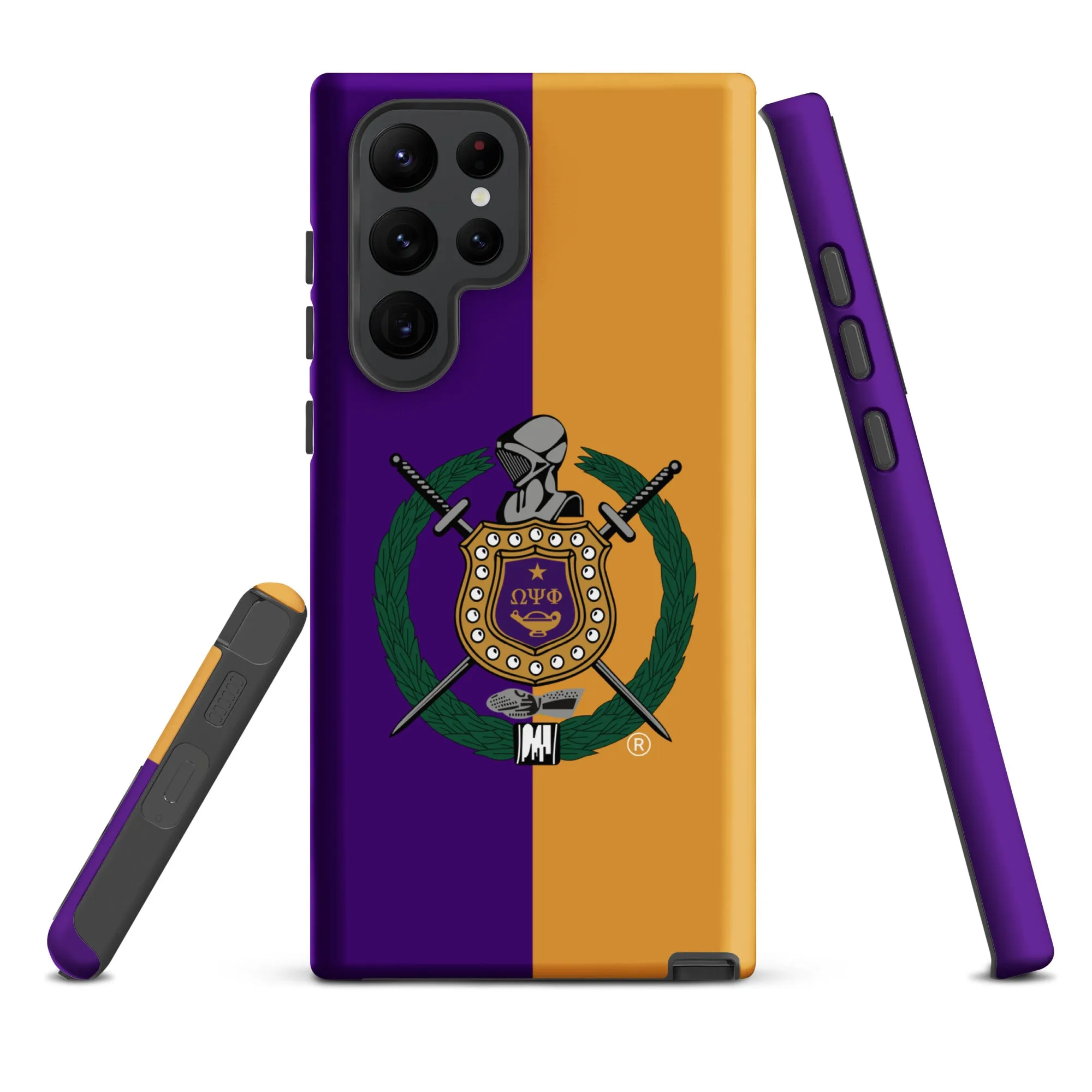 Color Block Omega Shield Samsung Case