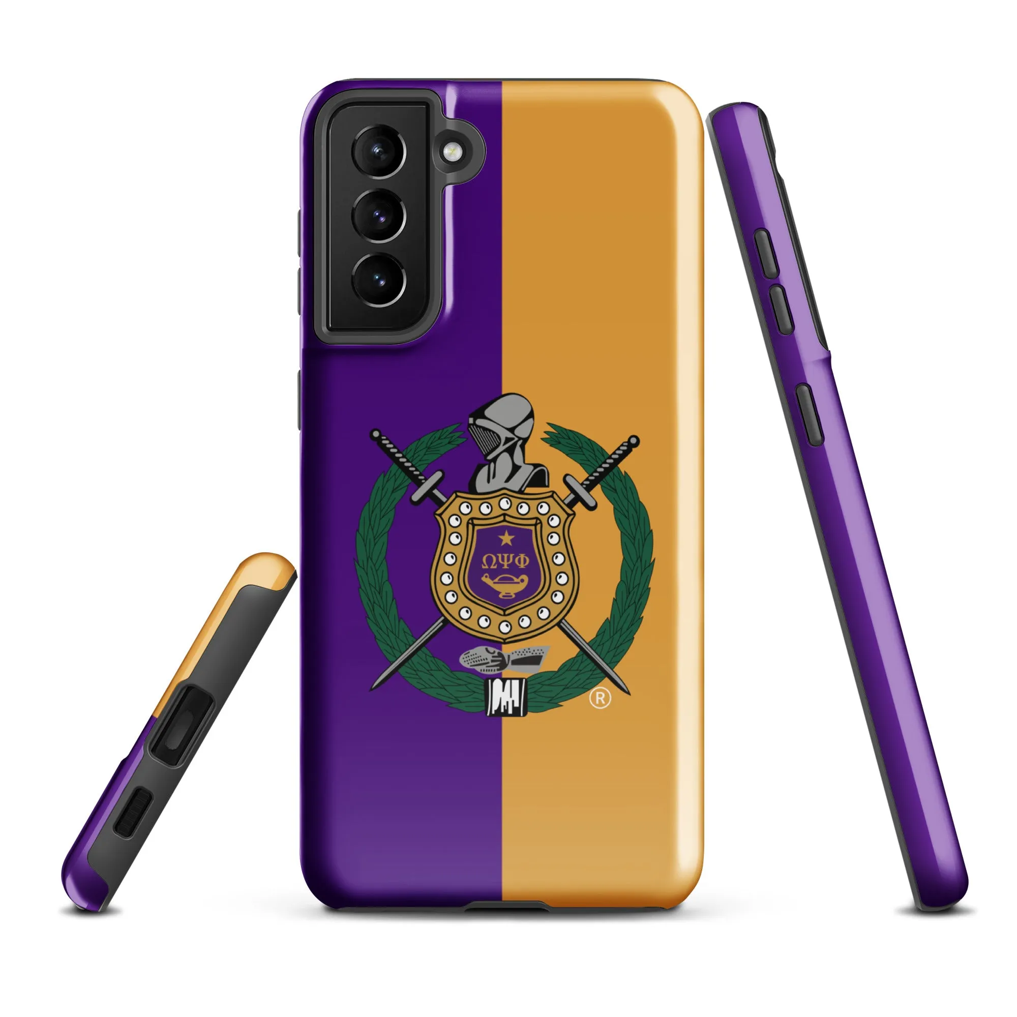 Color Block Omega Shield Samsung Case