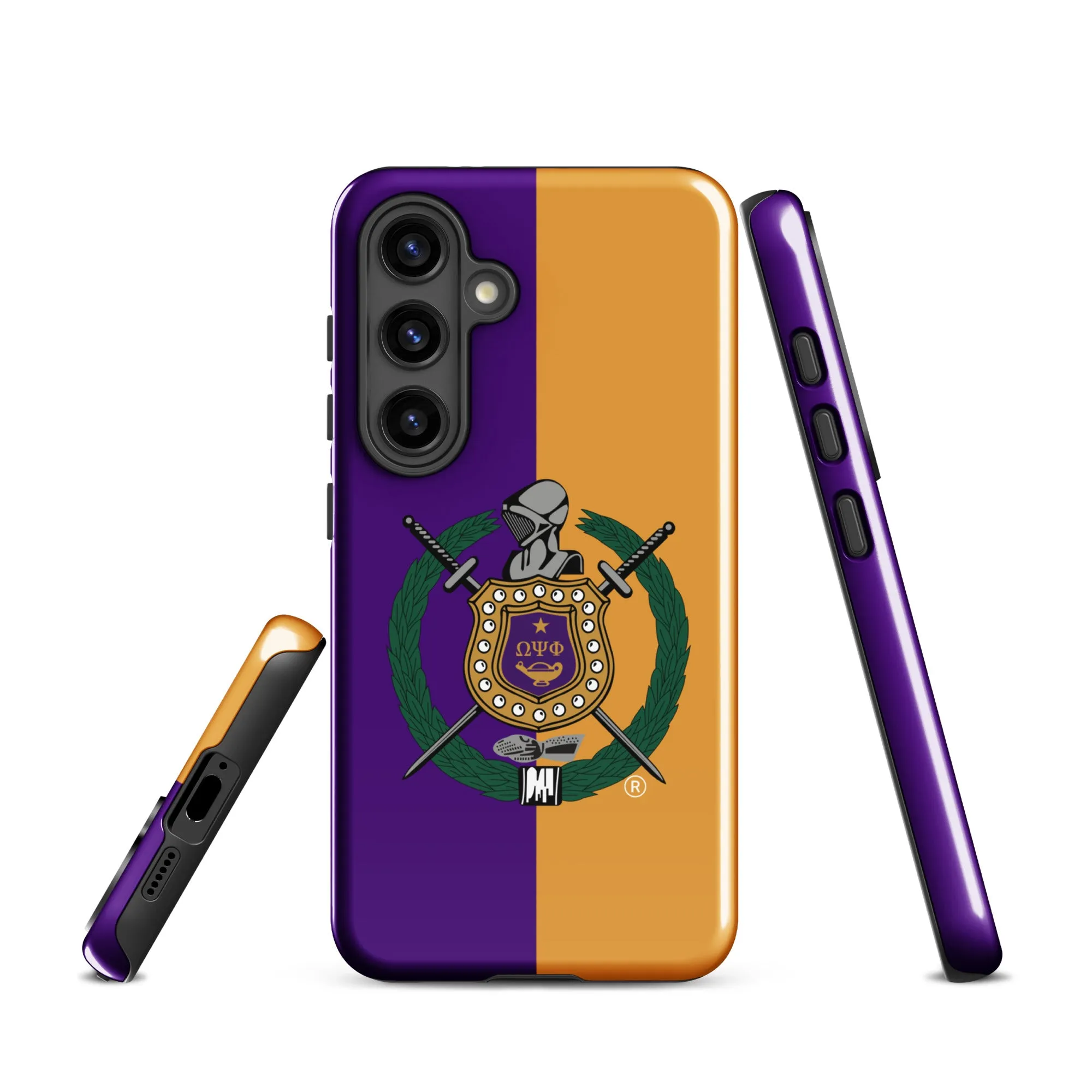 Color Block Omega Shield Samsung Case