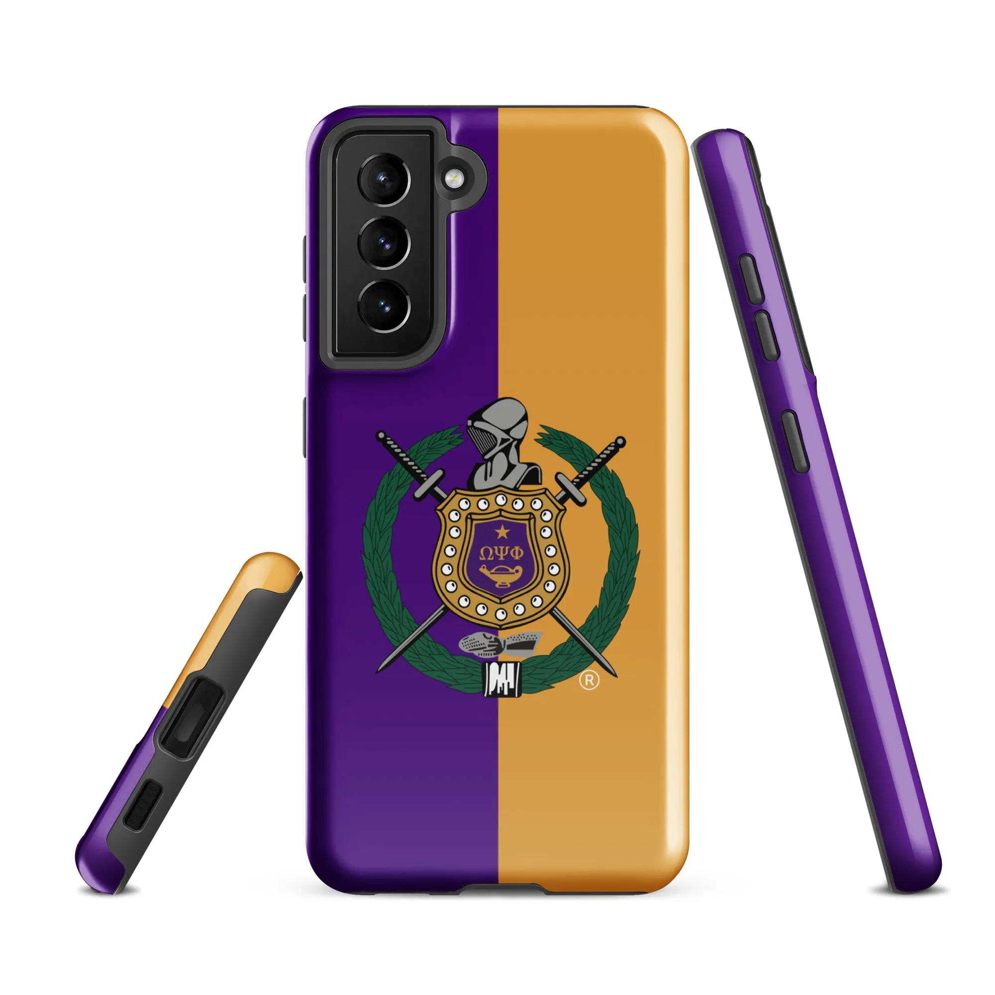 Color Block Omega Shield Samsung Case