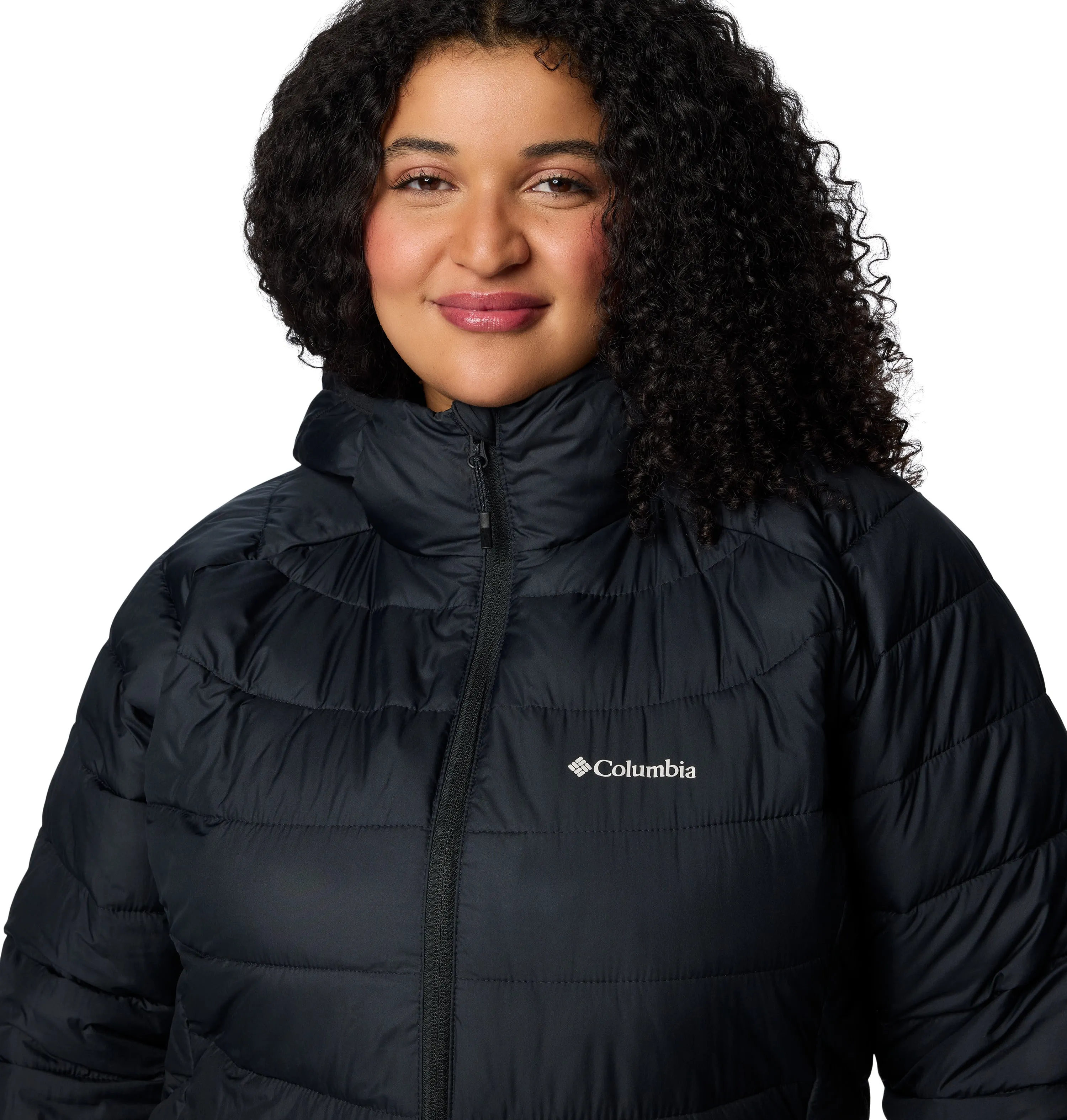 Columbia Women's Powder Lite II Mid Insulated Parka (Black)