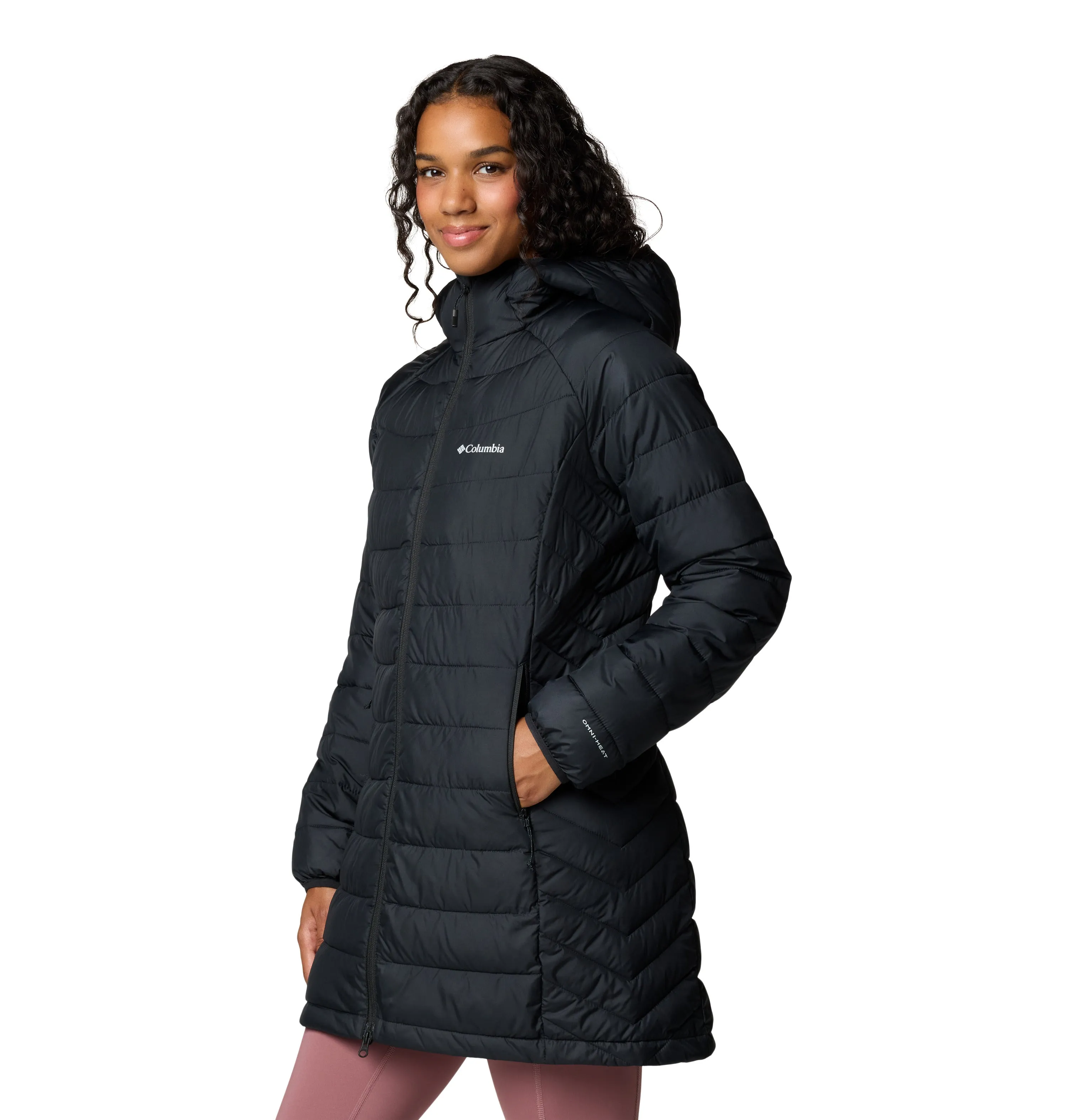 Columbia Women's Powder Lite II Mid Insulated Parka (Black)