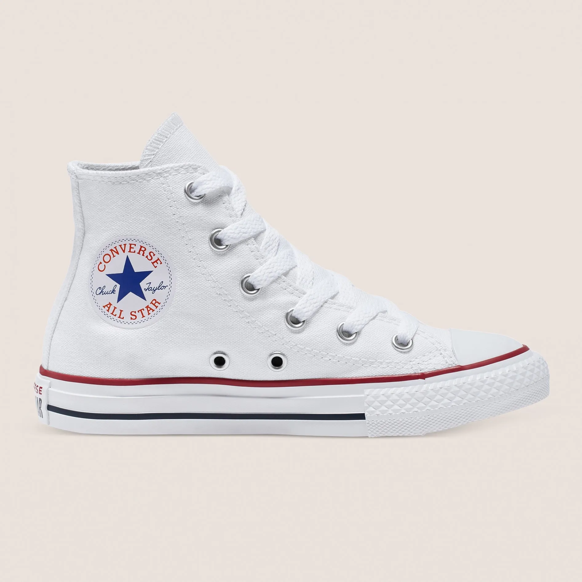 Converse Kids Chuck Taylor All Star Junior High Top White