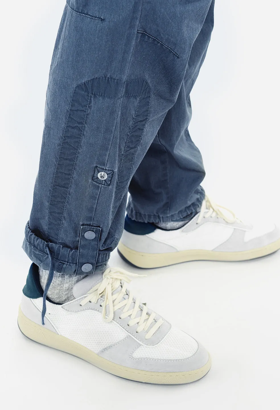 Cotton Poplin Frame II Cargo Pants / Navy