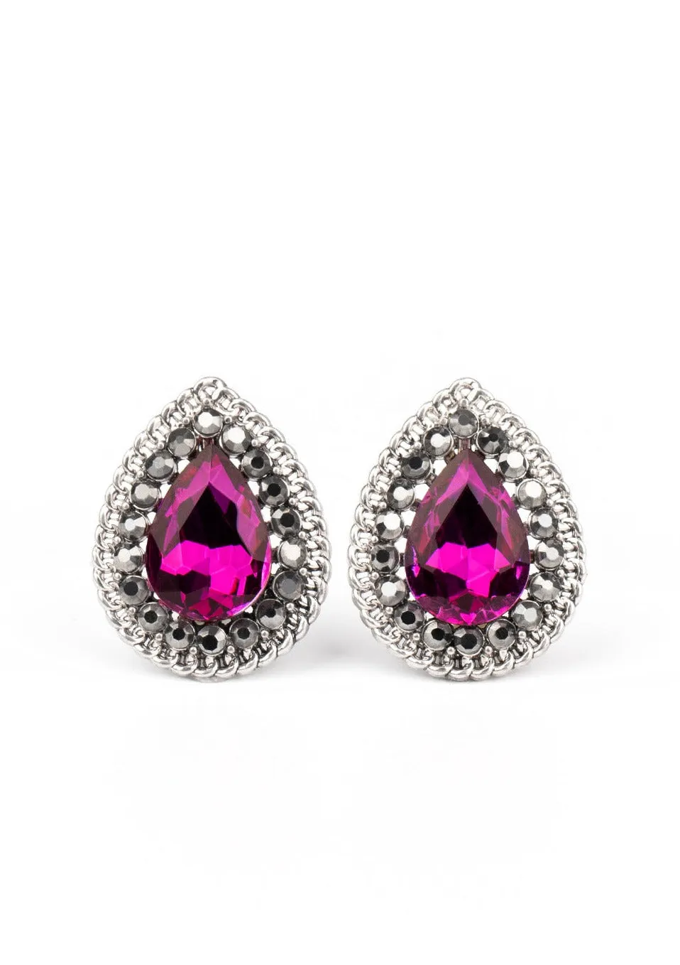 Debutante Debut Pink Post Earrings