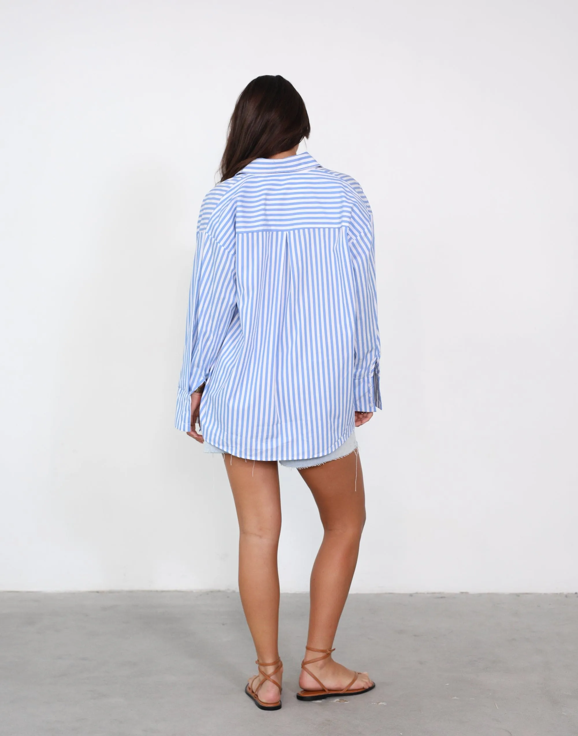 Deykotah Shirt (Blue Stripe)