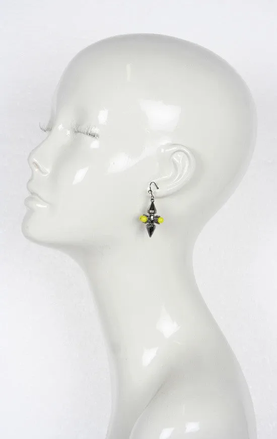 Double Spike Earrings