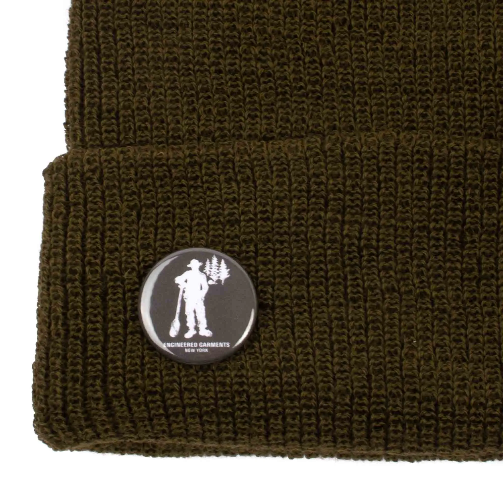 Engineered Garments Wool Watch Cap Olive