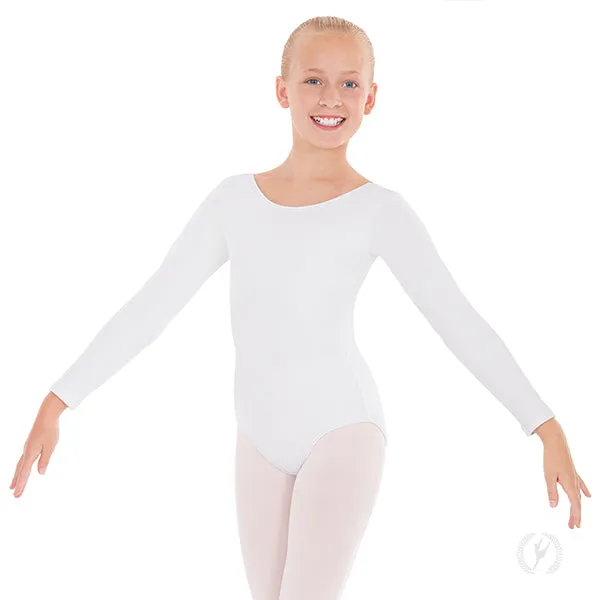 Eurotard Children's Cotton Long Sleeve Leotard