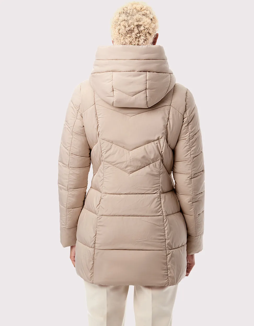 Fab Funnel Quilted Puffer Jacket