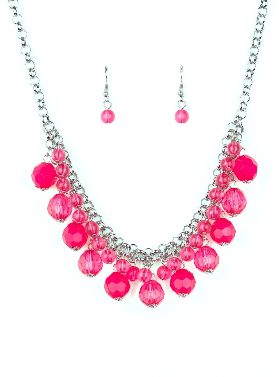 Fiesta Fabulous Pink Necklace Set