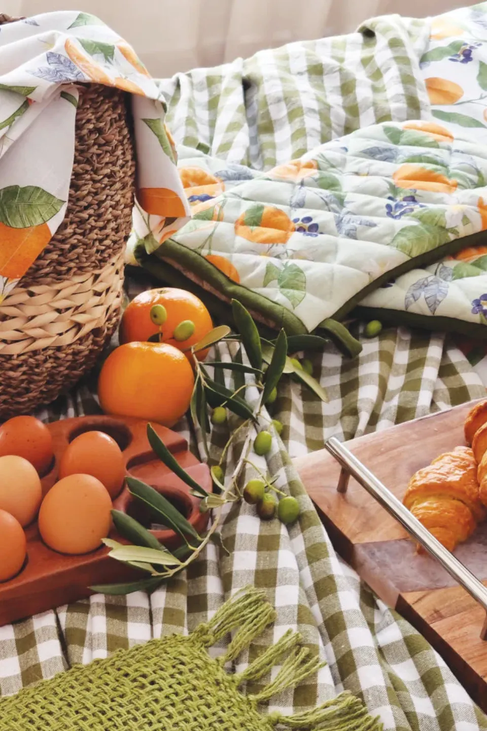 Ginny Tablecloth, Bayleaf