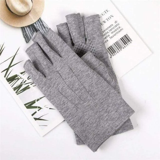 Gloves Semi-Finger Man Woman Spring Summer New Thin Style Non-Slip Driving Half Finger Gloves Unisex SZ109N