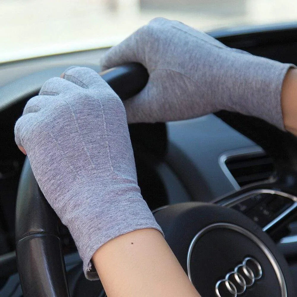 Gloves Semi-Finger Man Woman Spring Summer New Thin Style Non-Slip Driving Half Finger Gloves Unisex SZ109N