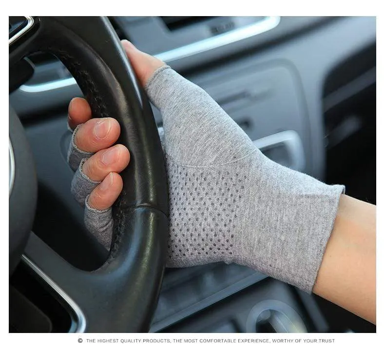 Gloves Semi-Finger Man Woman Spring Summer New Thin Style Non-Slip Driving Half Finger Gloves Unisex SZ109N