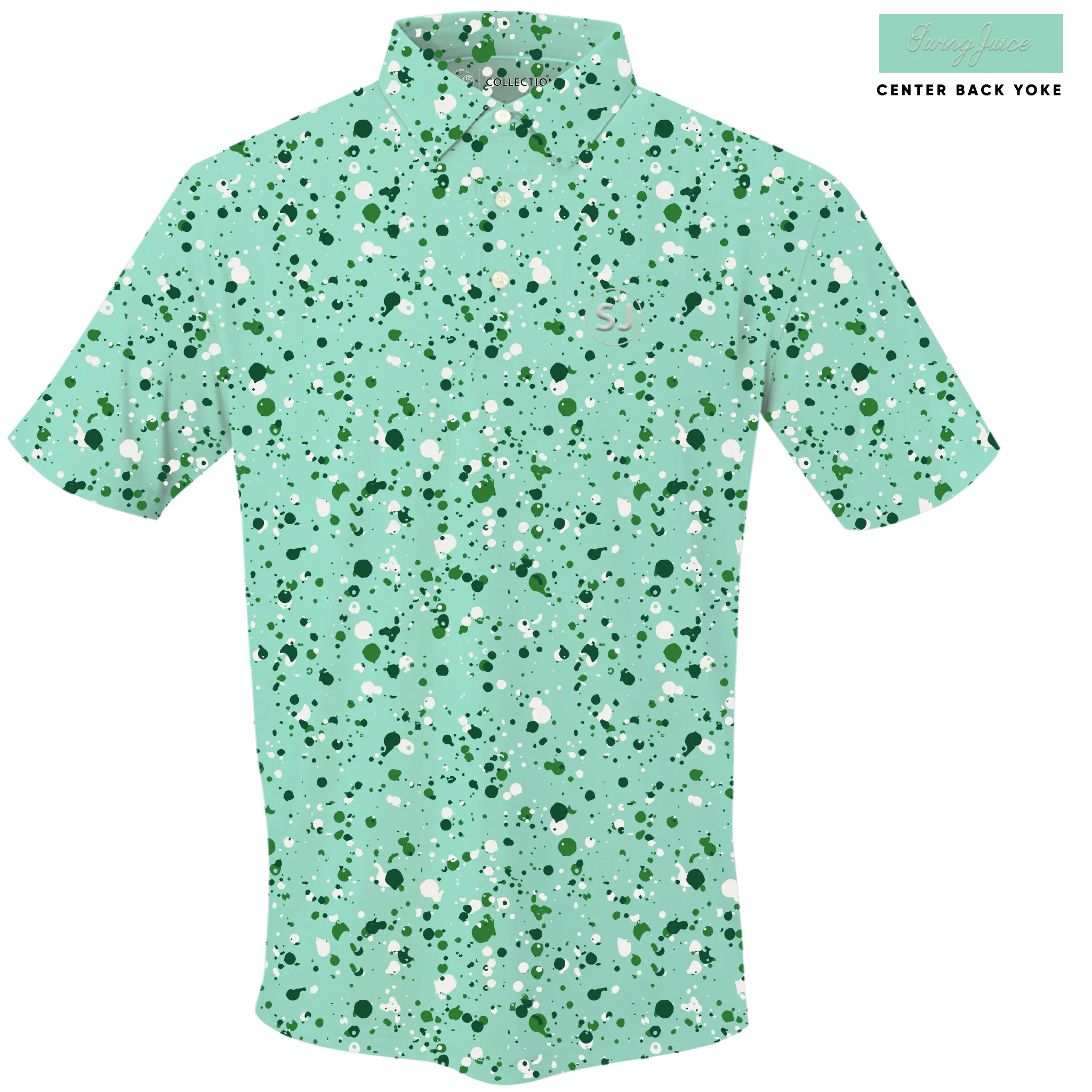 Golf Splatter Men's Polo