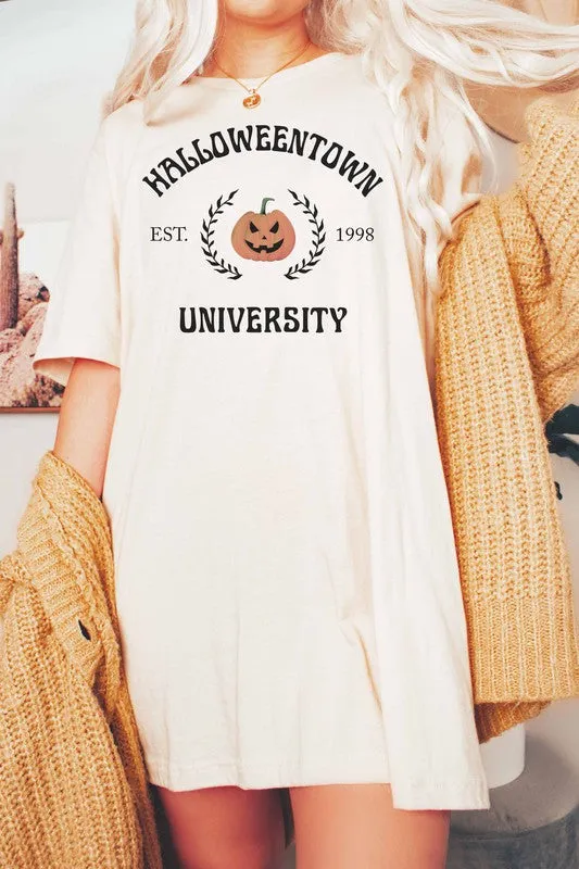 HALLOWEEN TOWN UNIVERSITY GRAPHIC TEE PLUS SIZE