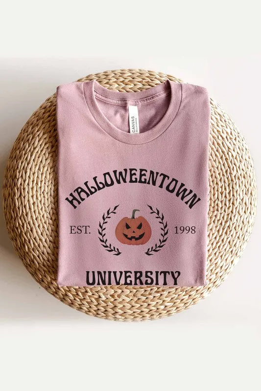 HALLOWEEN TOWN UNIVERSITY GRAPHIC TEE PLUS SIZE