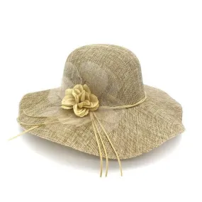 Hat Drag Linen (Light coffee)