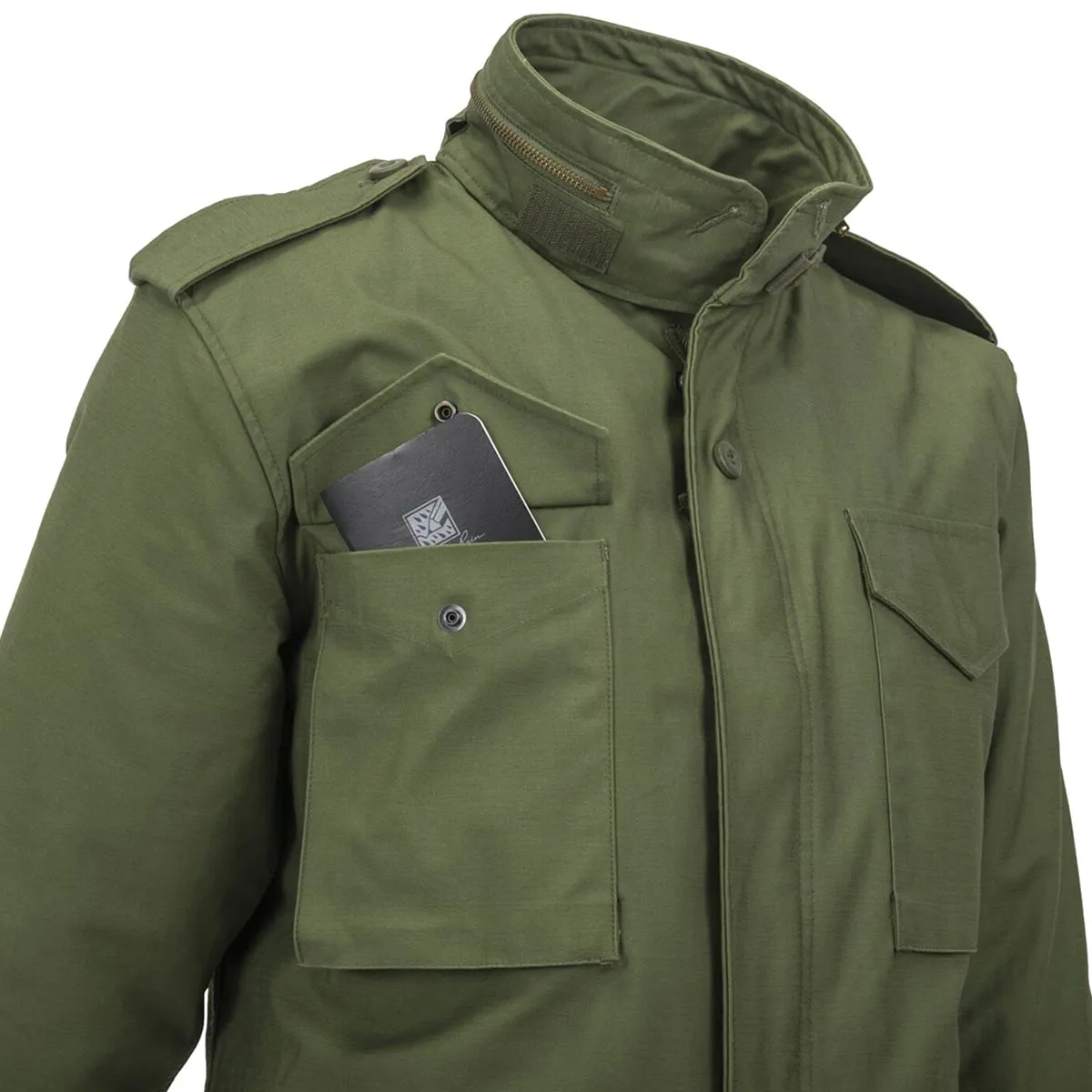 Helikon M65 Field Jacket NyCo Sateen Olive Green