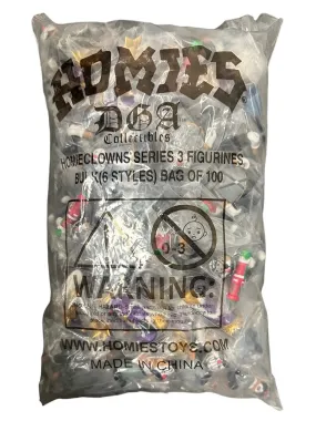 HOMIES™ CLOWNS - Bulk Bag of 100 (2" FIGURES)