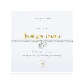 JOMA JEWELLERY Thank you teacher Bracelet