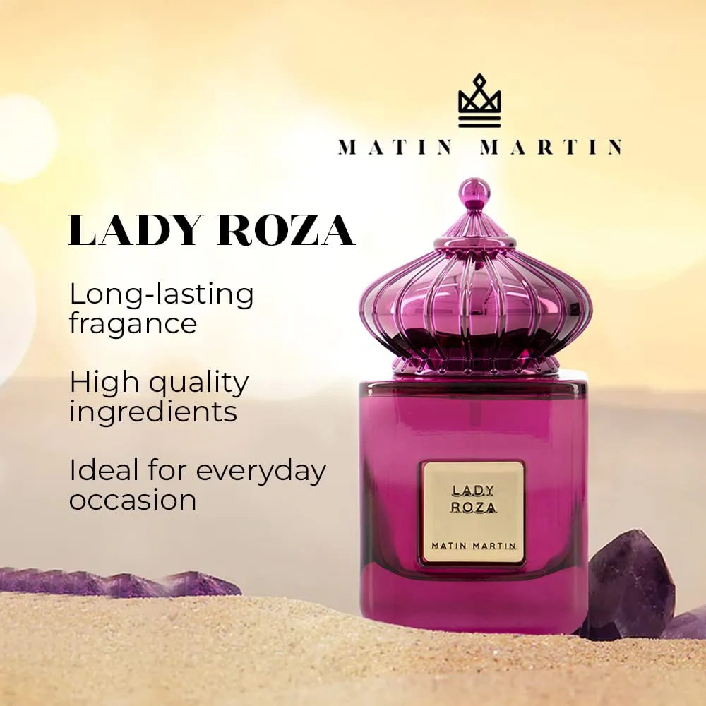 Lady Roza EDP 3.4 oz 100 ml Women By Matin Martin