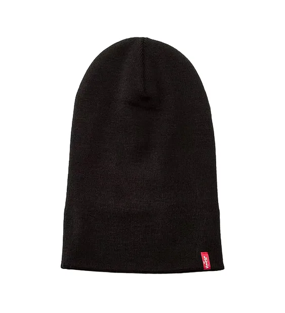 Levi's wide beanie hat for adults 771380889 black