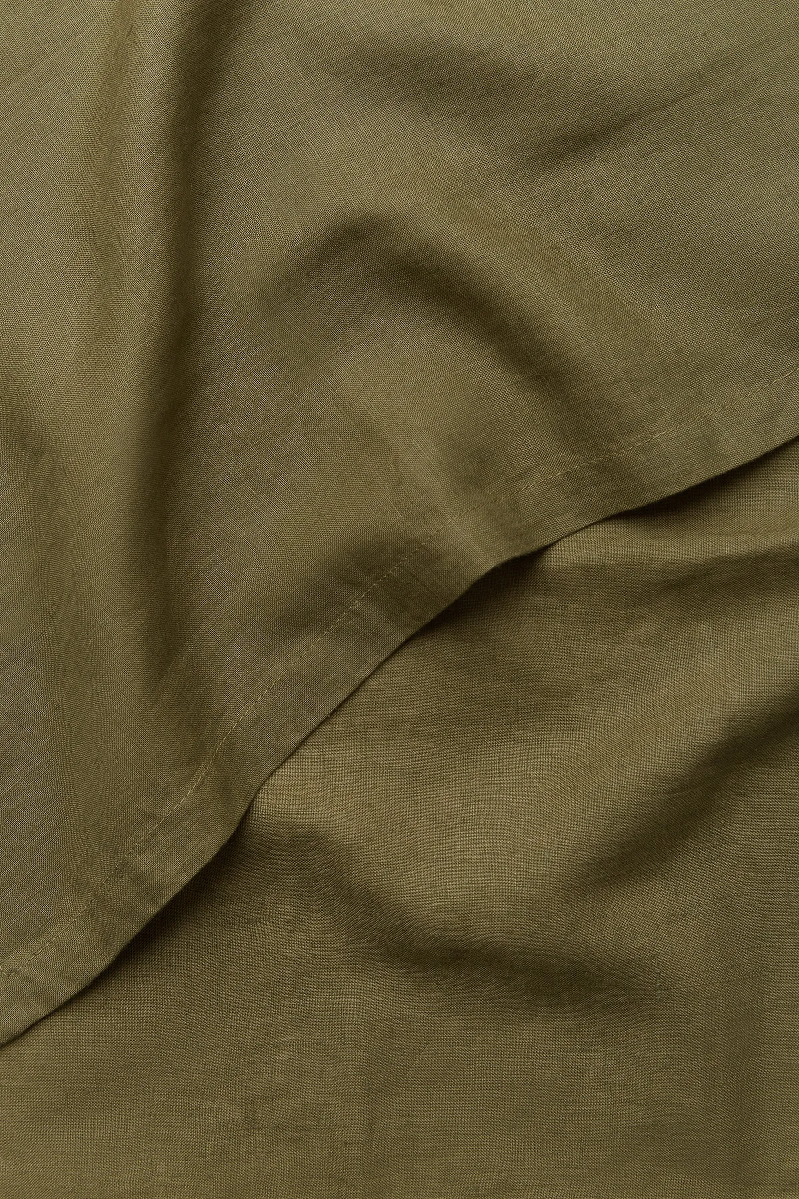 Linen Table Cloth Olive