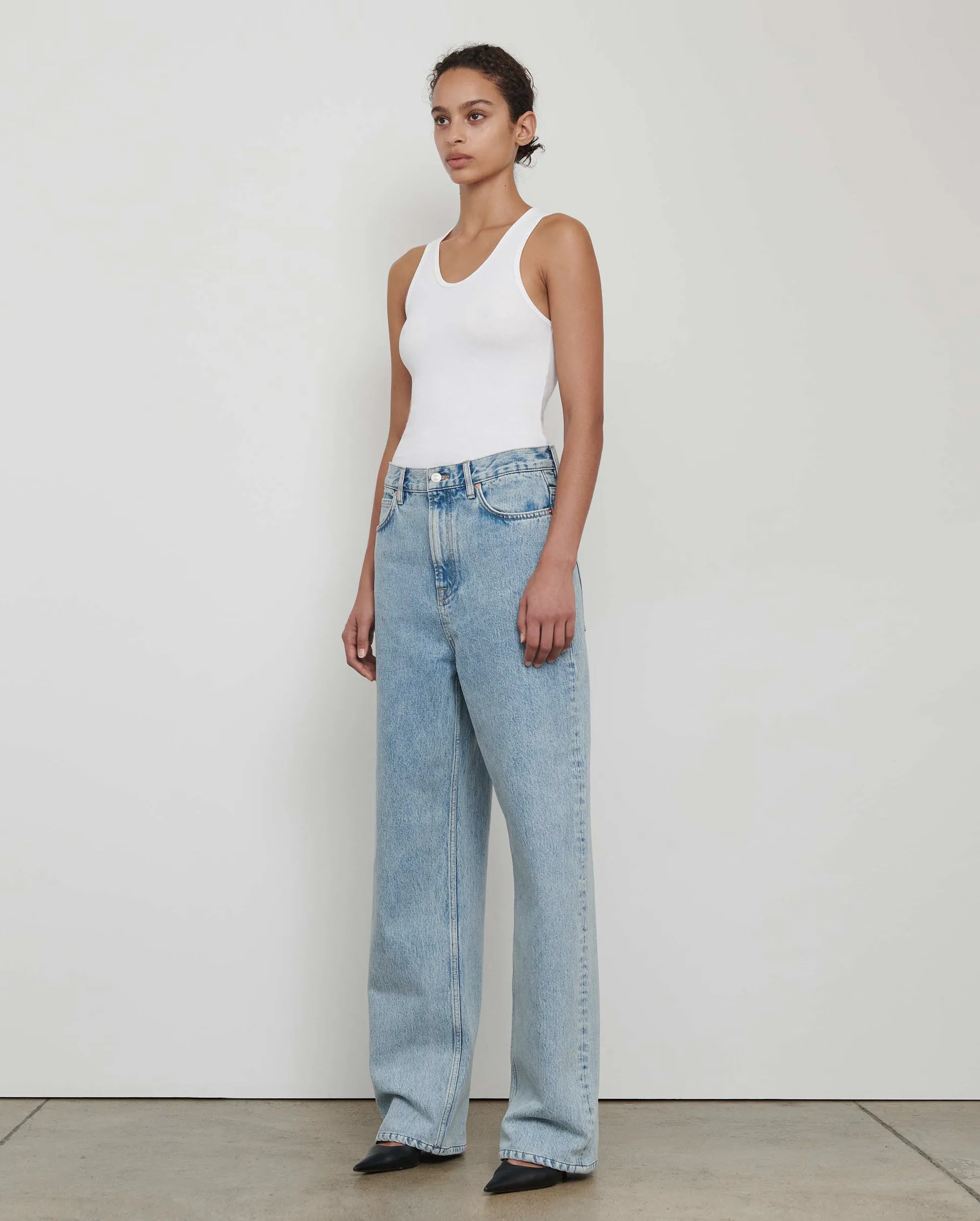 LOW RISE JEAN / BLUE