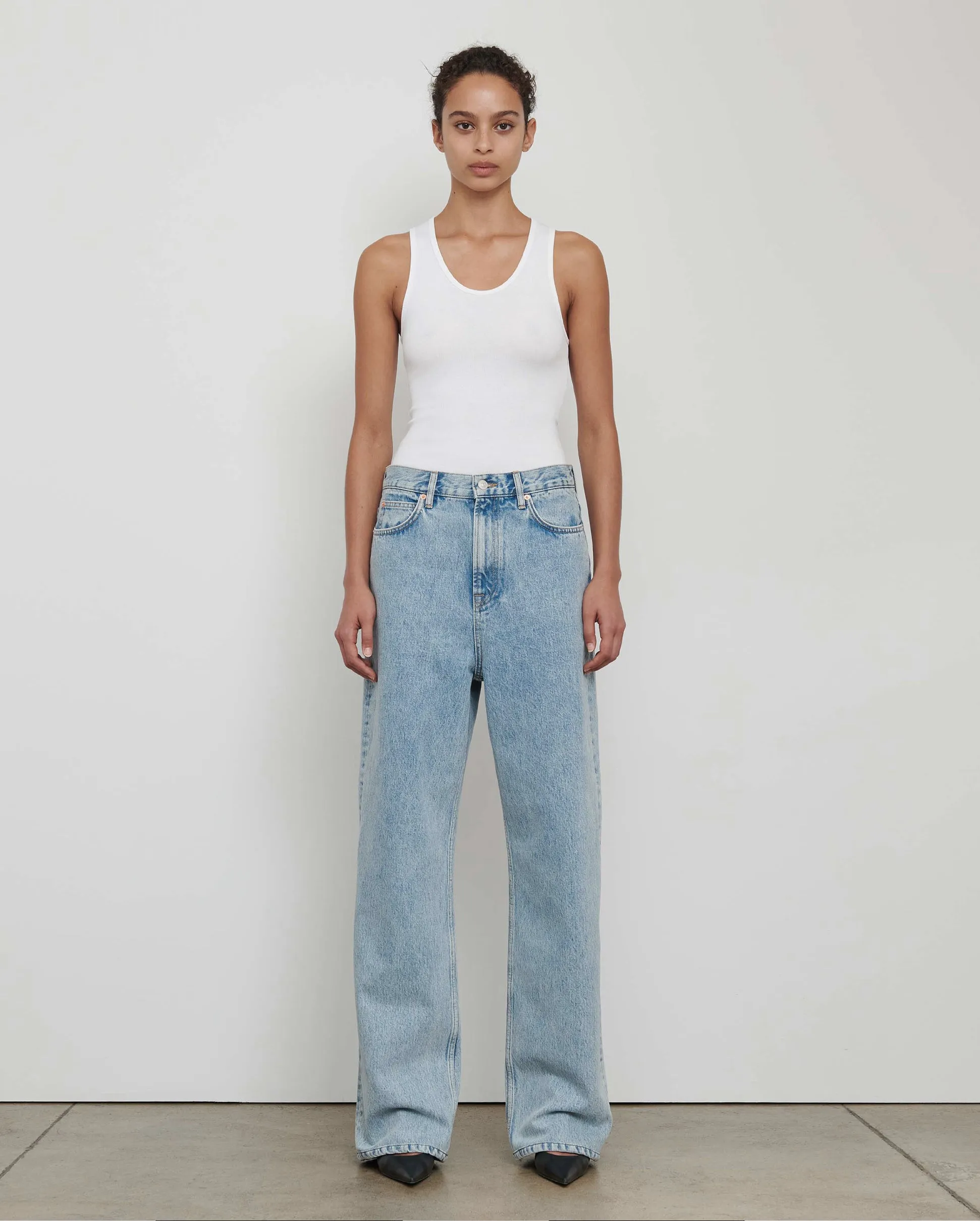 LOW RISE JEAN / BLUE