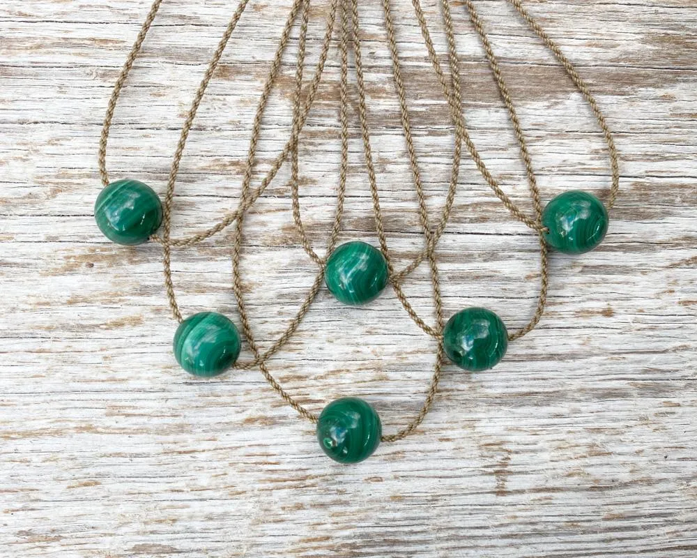 Malachite - Classic Necklace