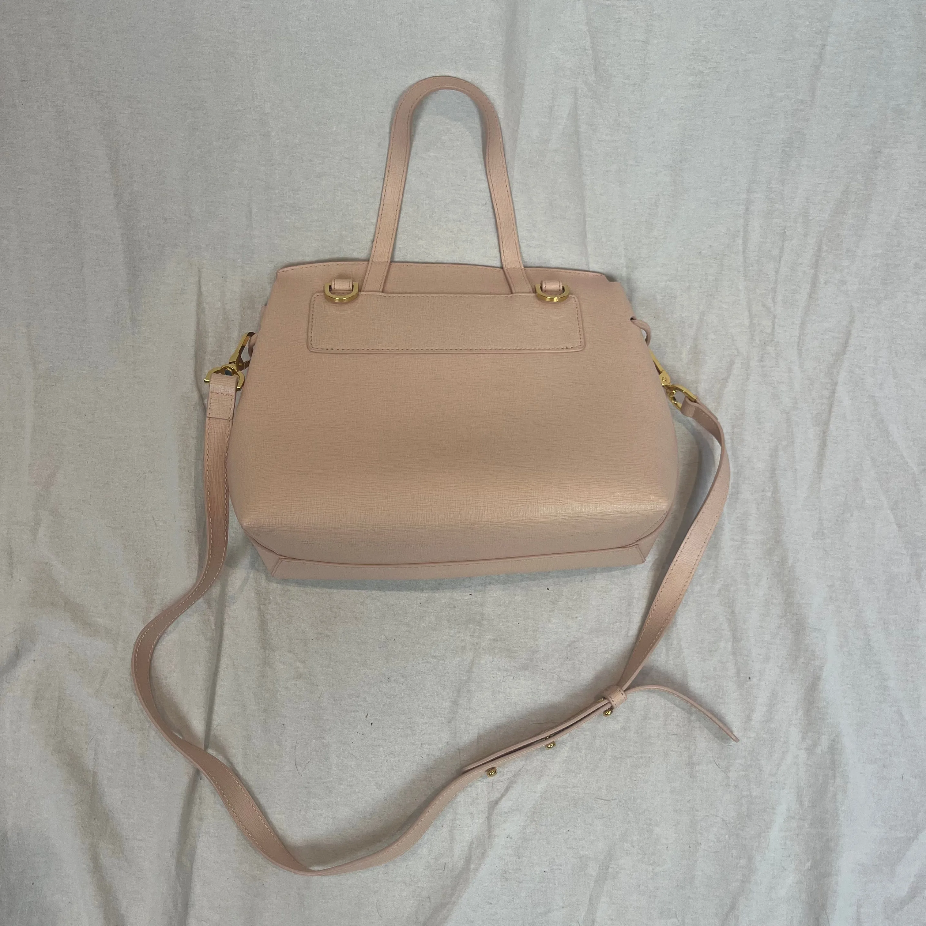 Mansur Gavriel Brand New 695 Powder Pink Saffiano Leather Lady Bag