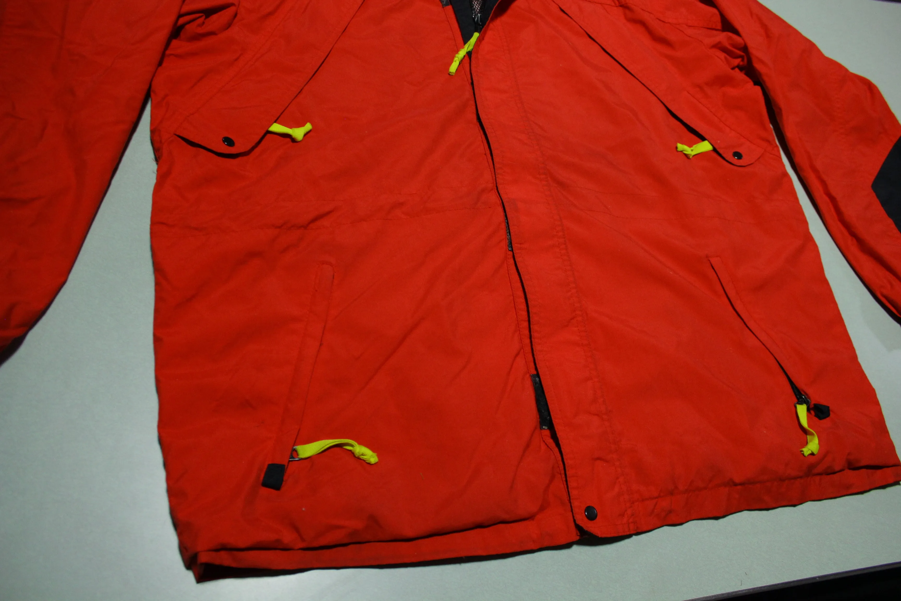 Marlboro Adventure Team Vintage 90's Windbreaker Hooded Parka Zip Up Jacket