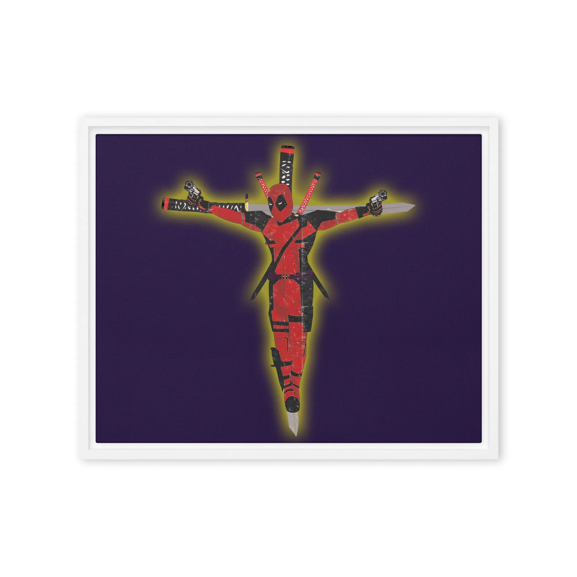 Marvel Jesus Framed canvas