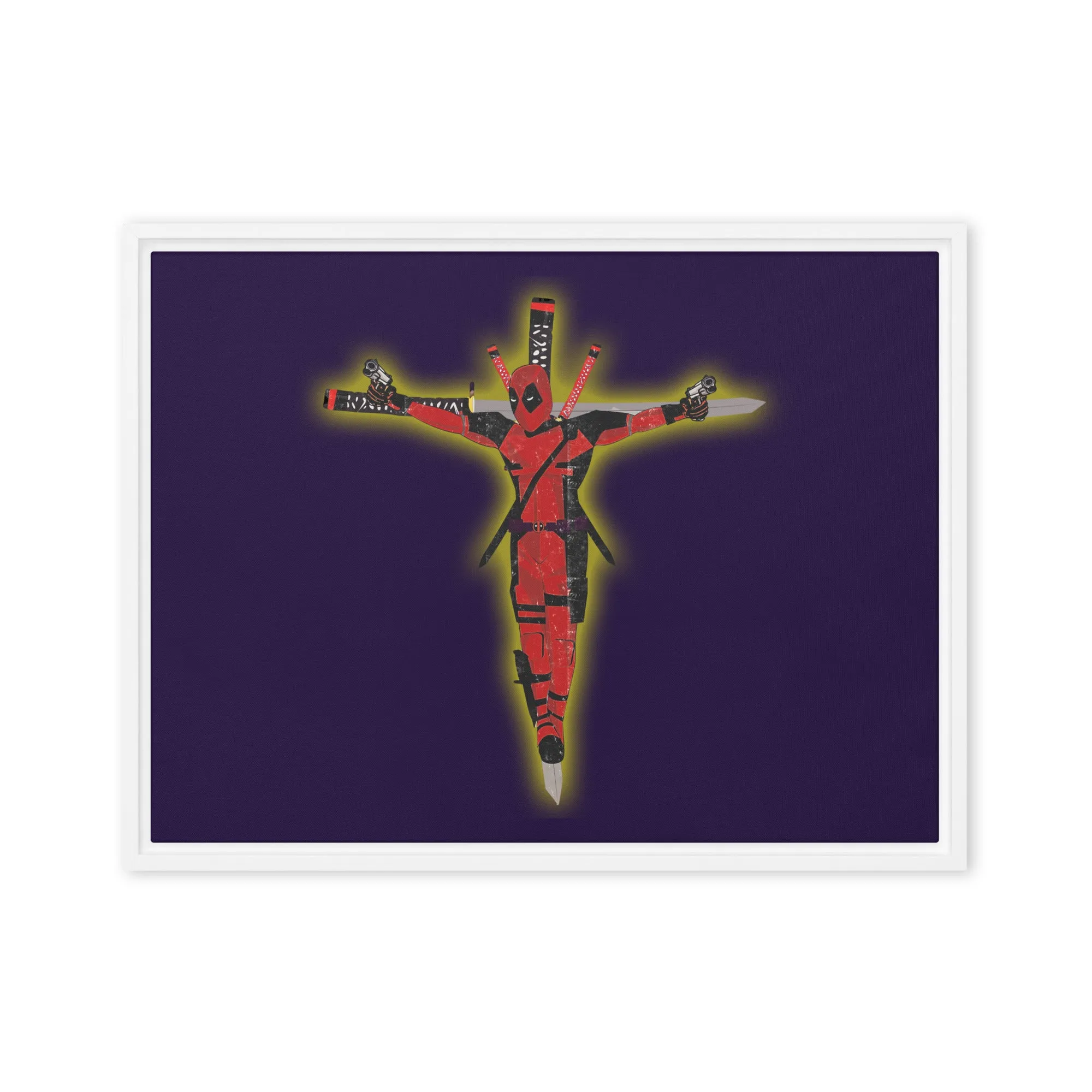 Marvel Jesus Framed canvas