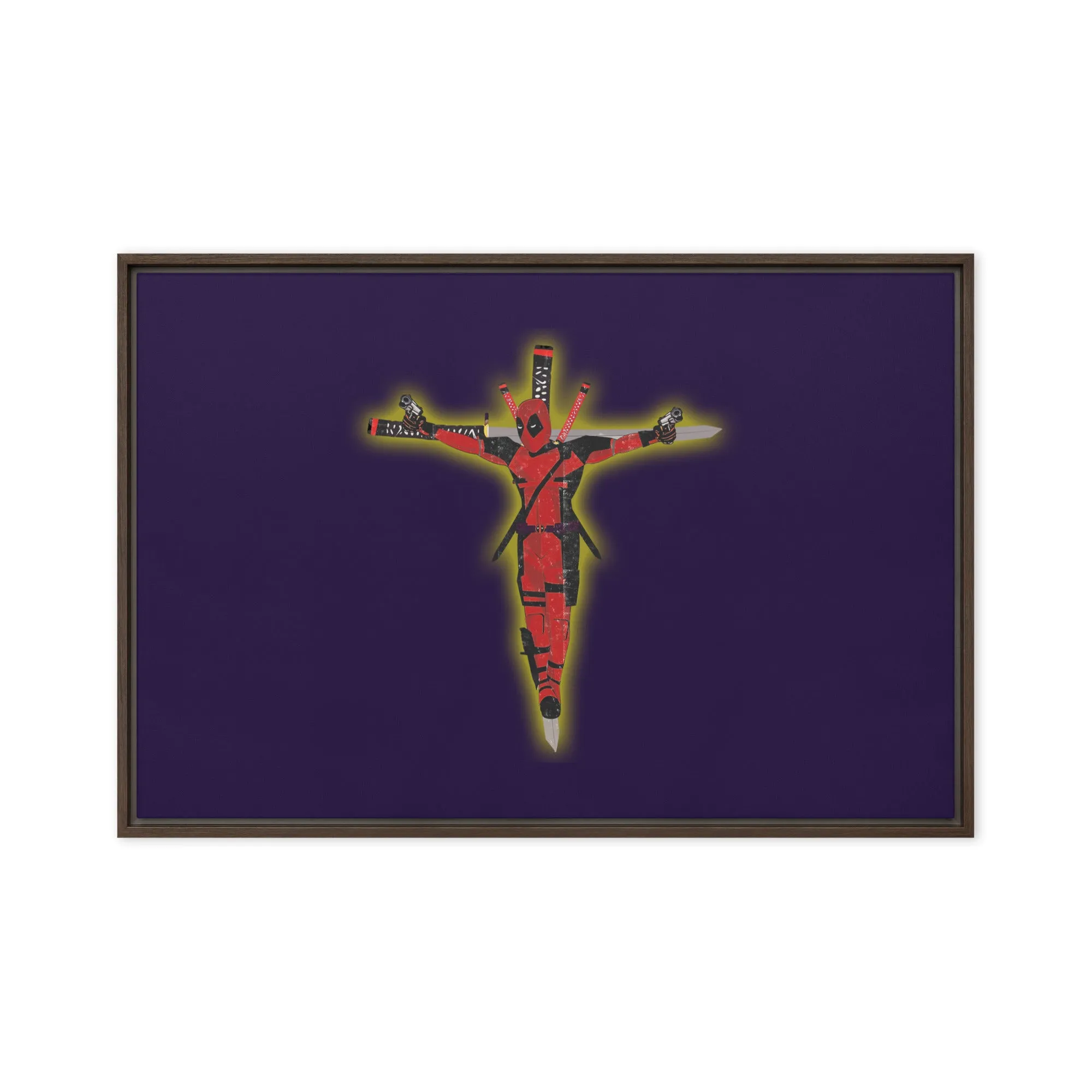 Marvel Jesus Framed canvas