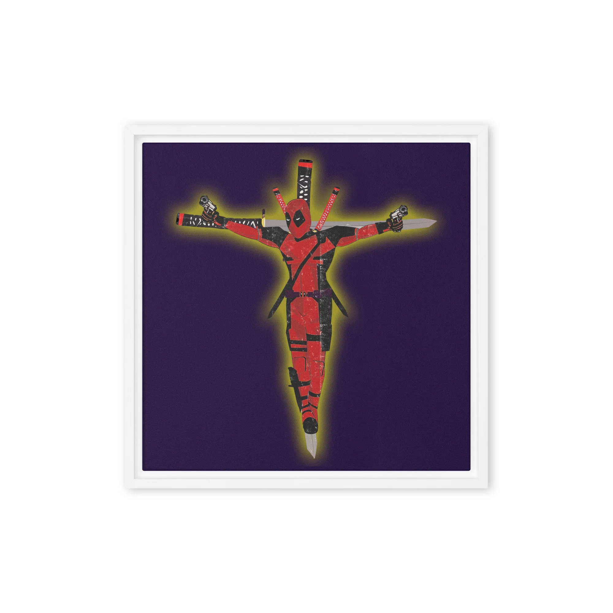 Marvel Jesus Framed canvas