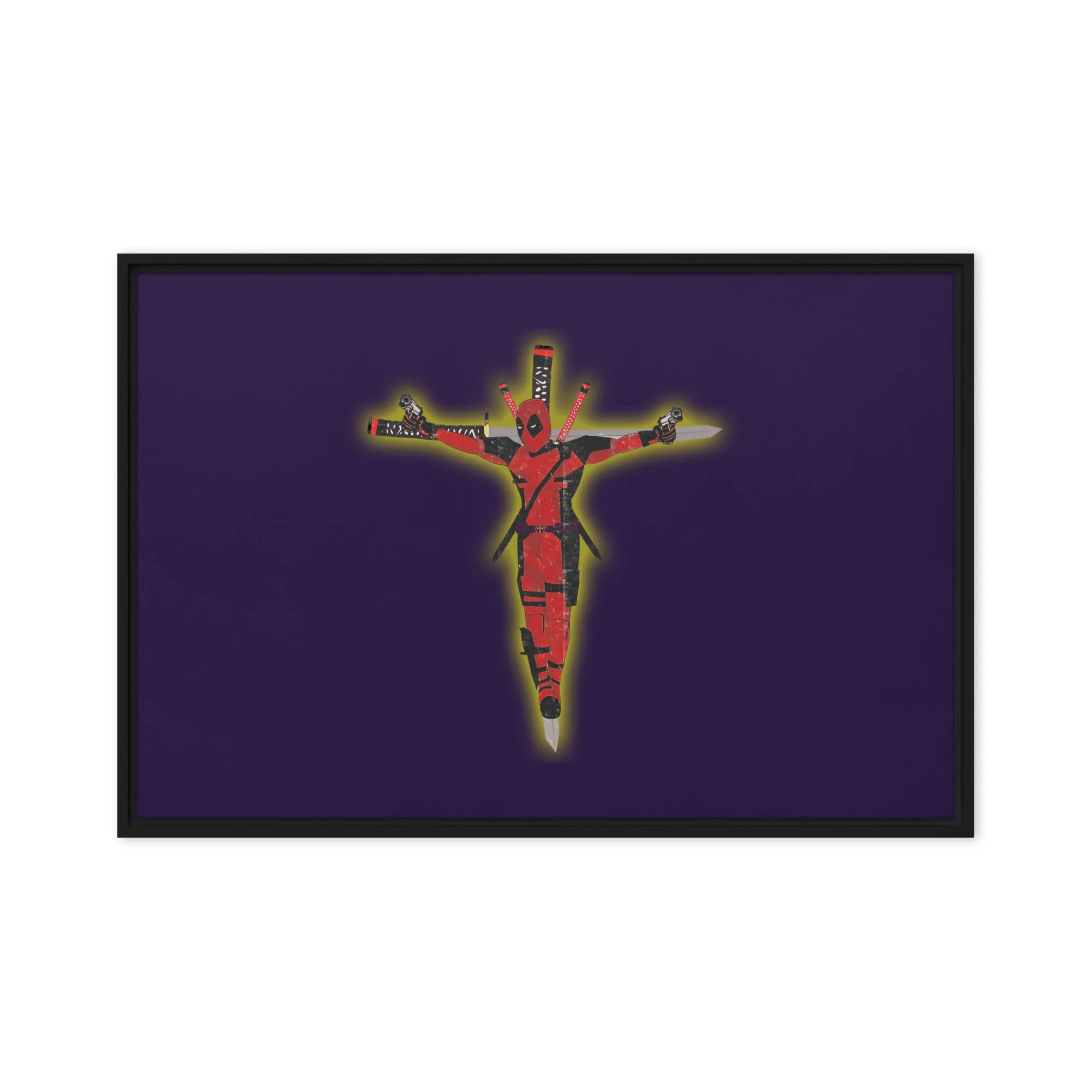 Marvel Jesus Framed canvas