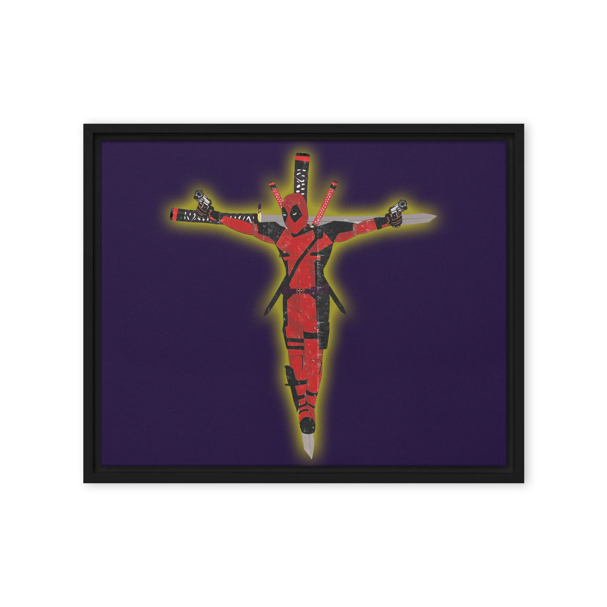 Marvel Jesus Framed canvas