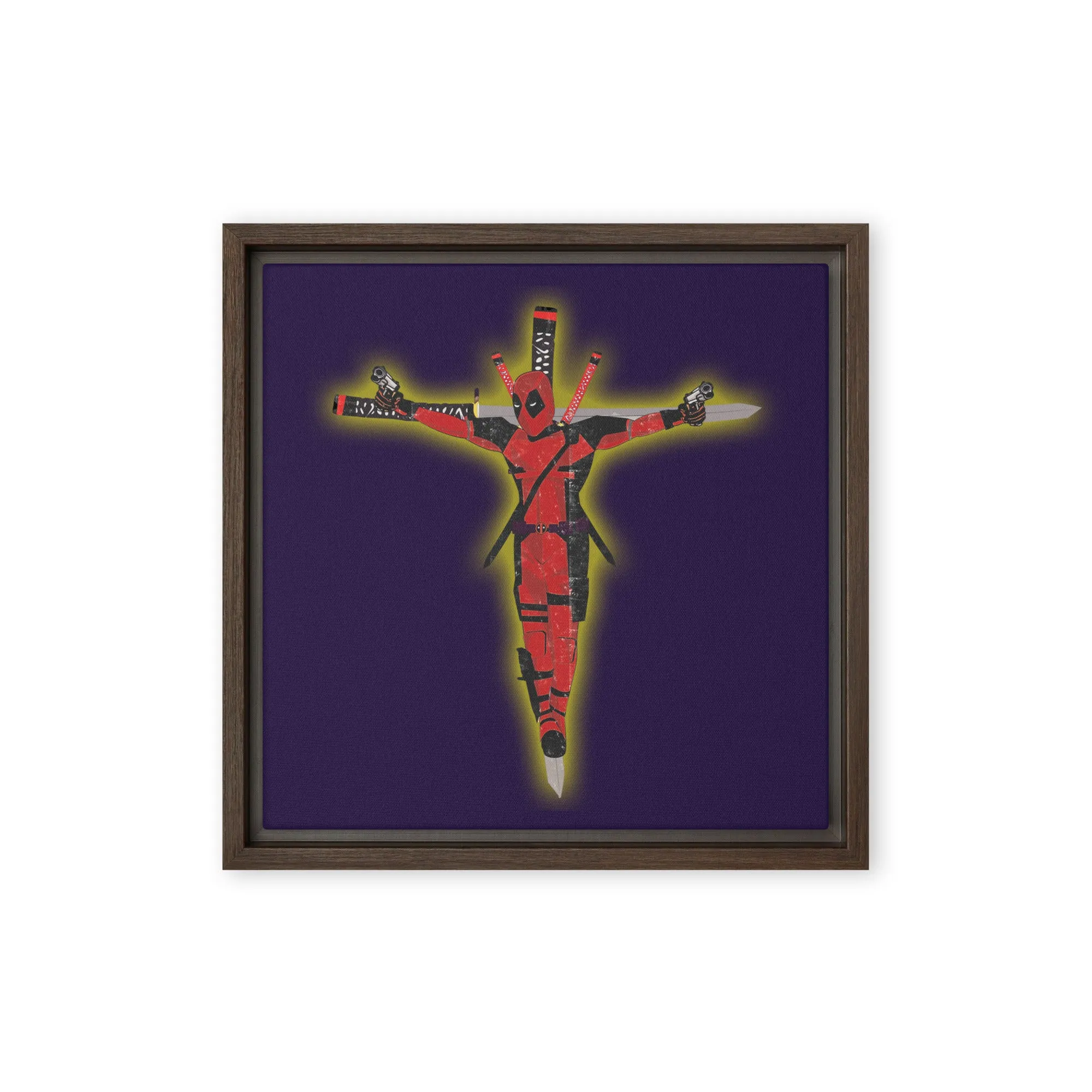 Marvel Jesus Framed canvas