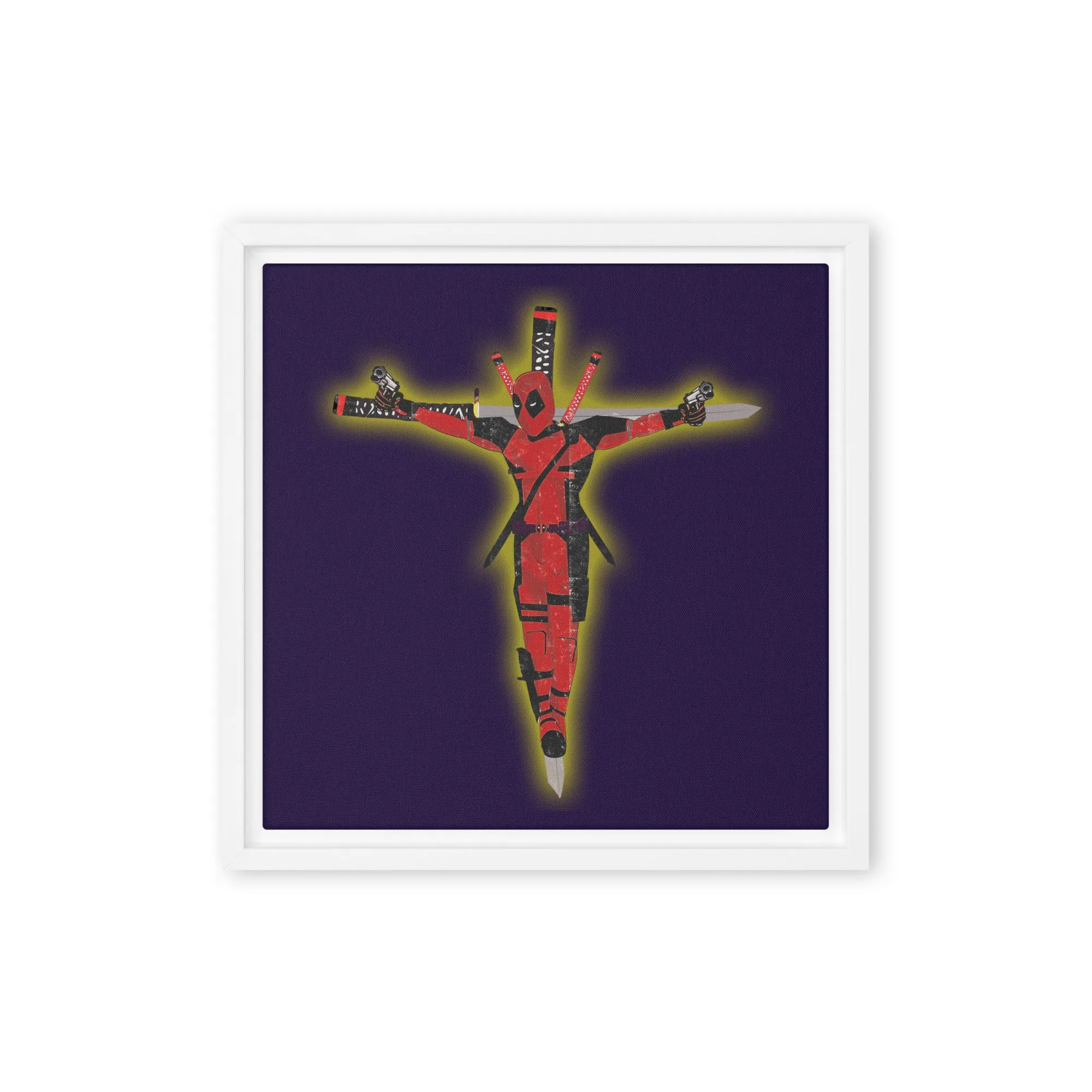 Marvel Jesus Framed canvas