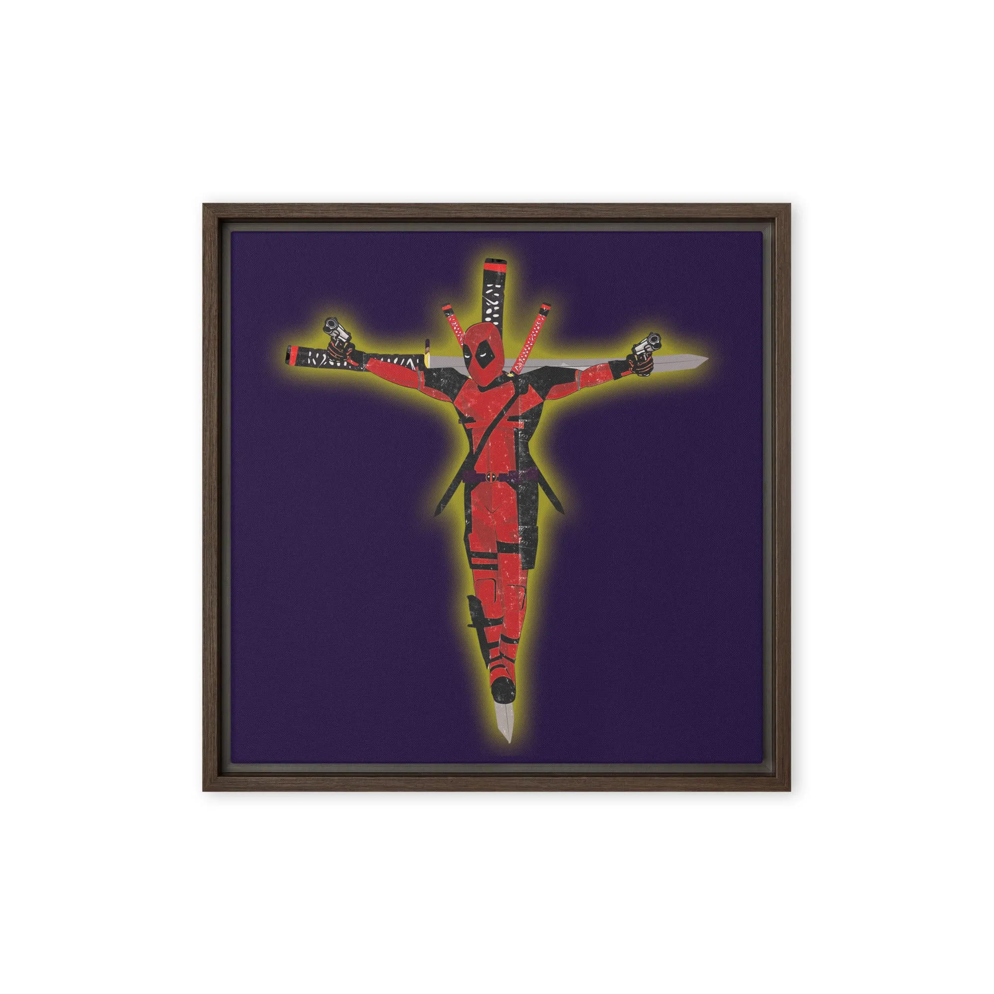 Marvel Jesus Framed canvas