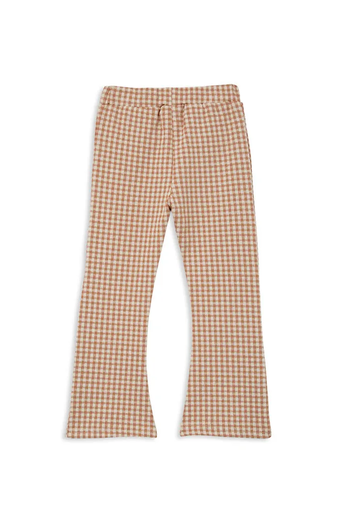 Milky Check Flared Pant