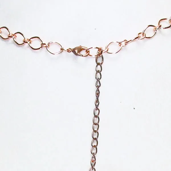 Najila Copper Wire Beaded Necklace