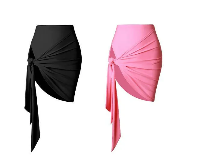 New Pink/White/Black Latin Dancewear Set | 2251