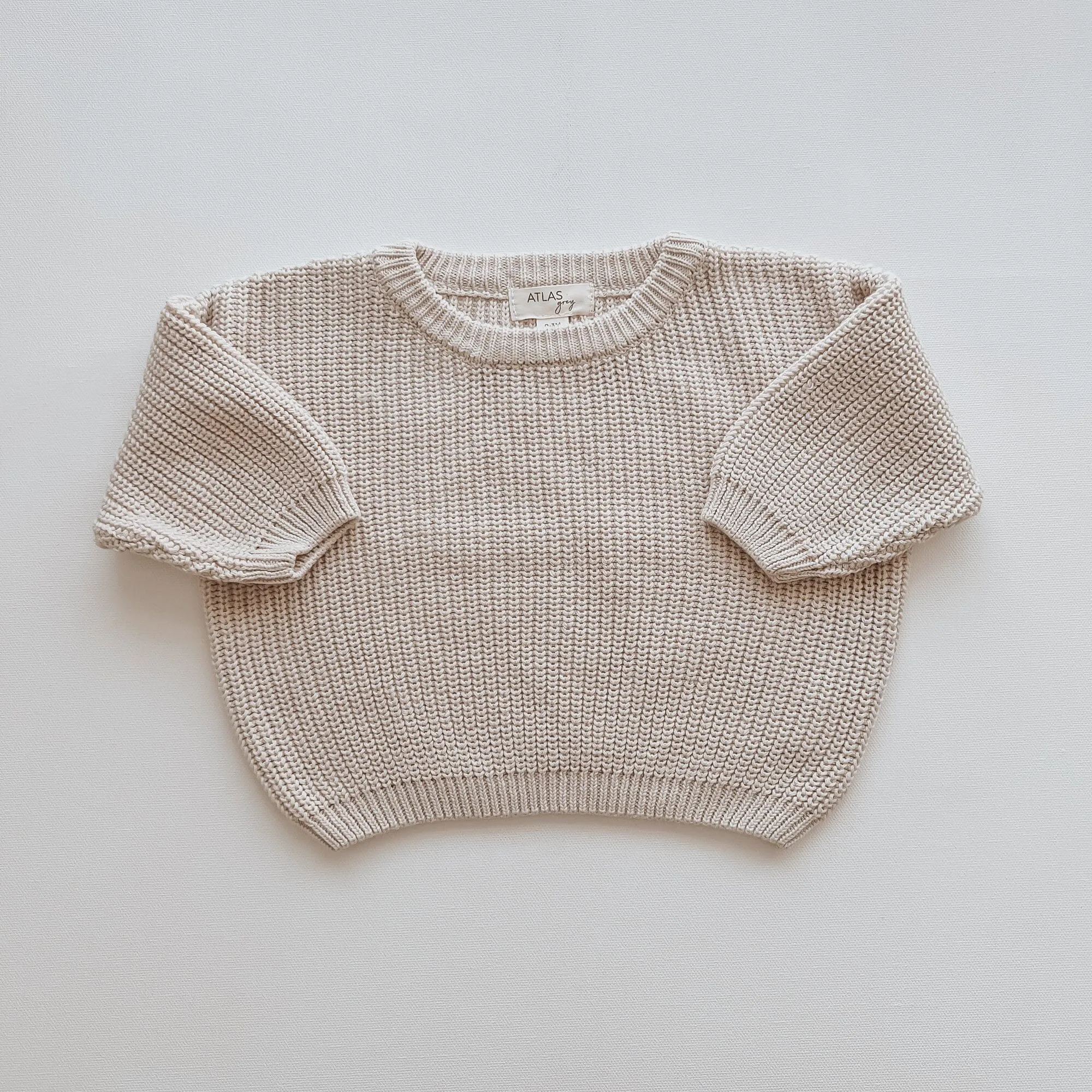 Organic Chunky Knit Sweater